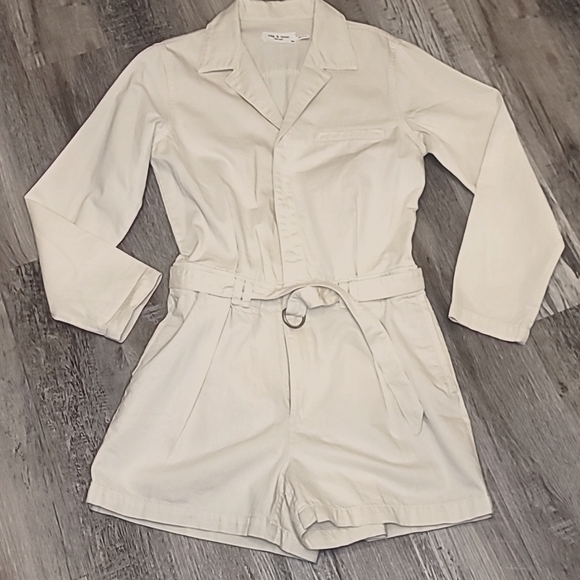 rag & bone Pleated Romper - Picture 2 of 6